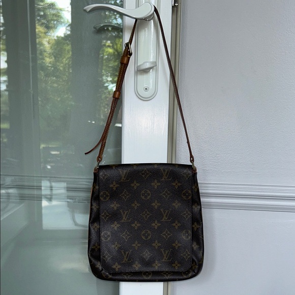 Louis Vuitton Dark Brown Monogram Messenger Bag - Picture 1 of 11
